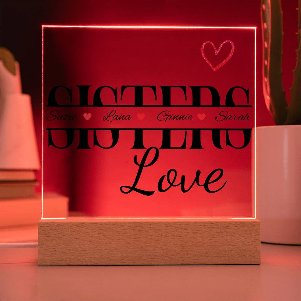 Personalized Sister Gift from Sister Plaque