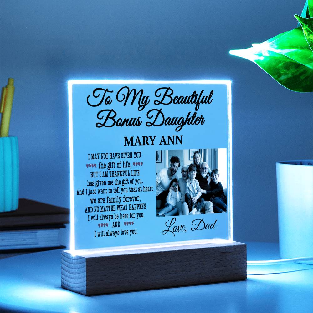 Step Daughter Gift from Dad