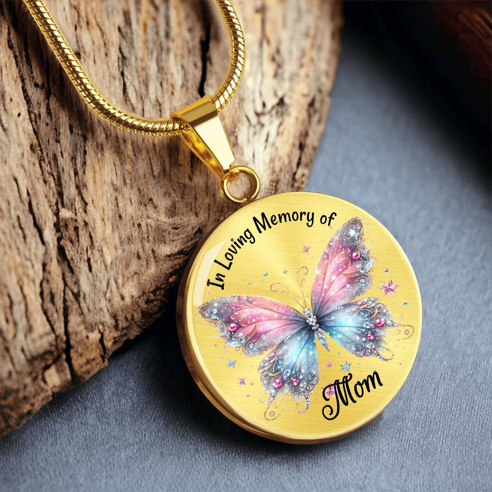 Personalized Memorial Keepsake Pendant Necklace