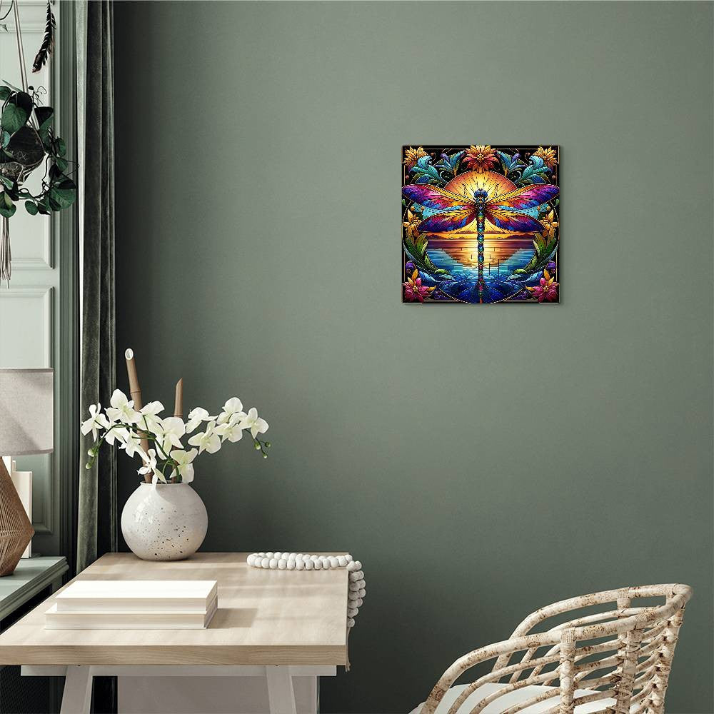 Metal Dragonfly Sign