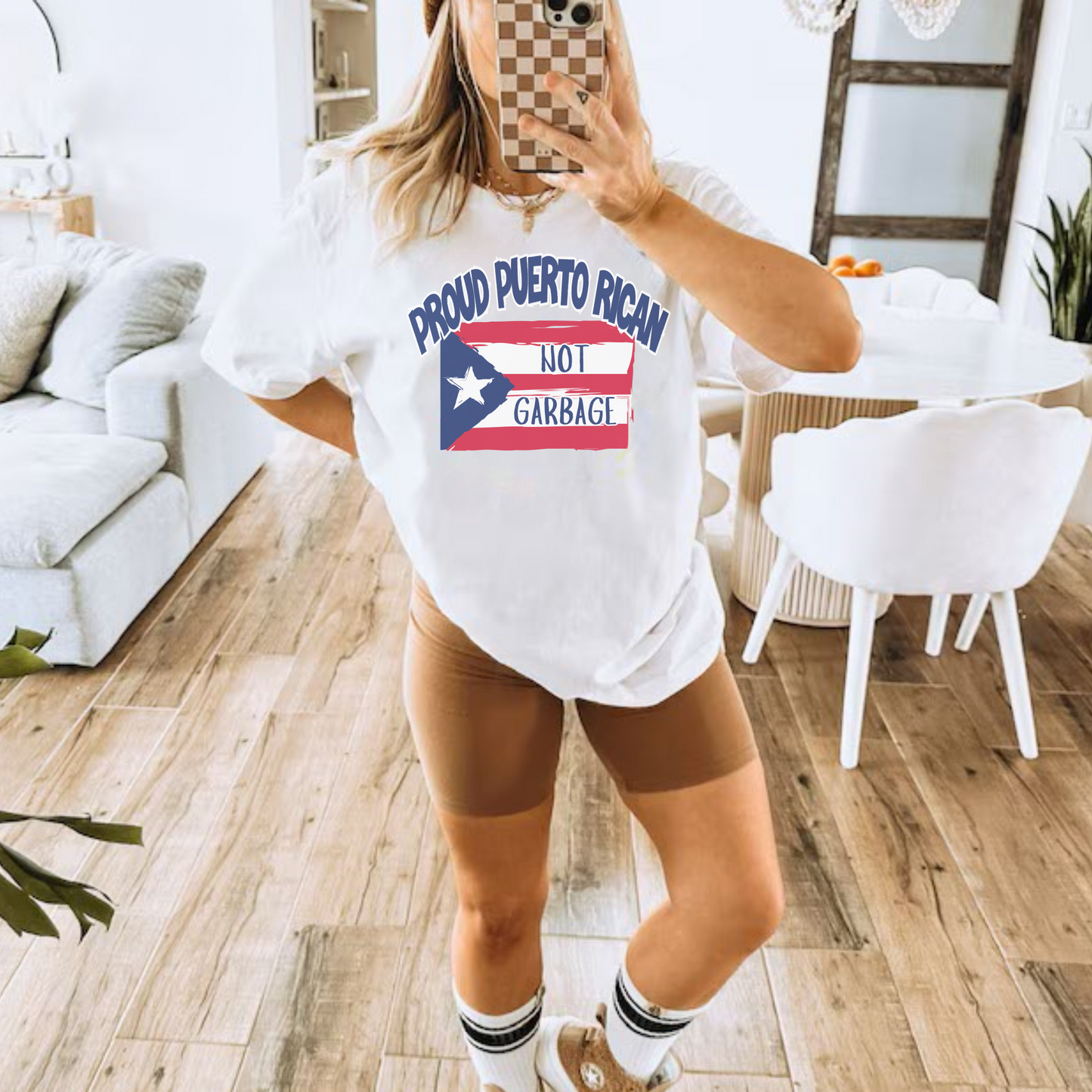 Proud Puerto Rican Not Garbage Shirt