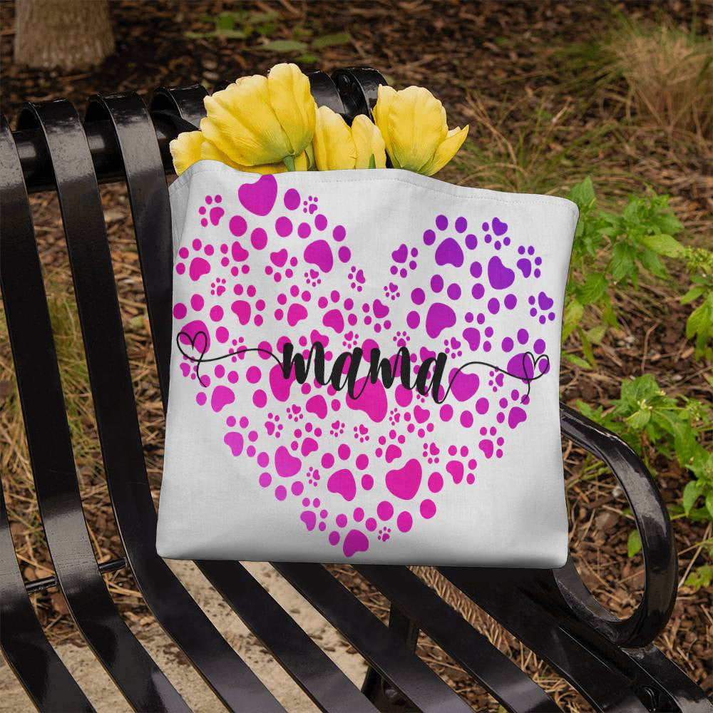 Custom Dog Lover Tote Bag / Jean Jacket