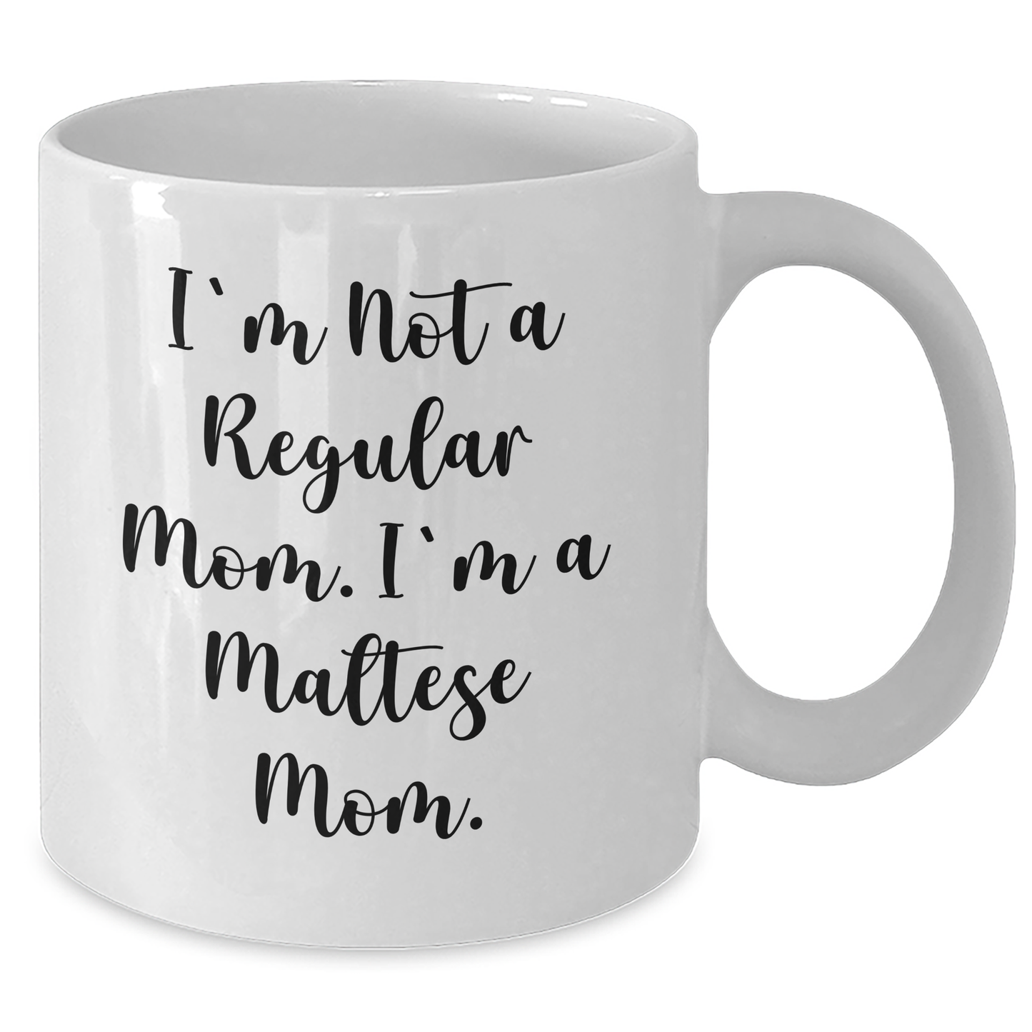 Maltese Dog Mom Funny Graduation Gifts for Friends, Family, or Coworkers - White Coffee Mug - Additional