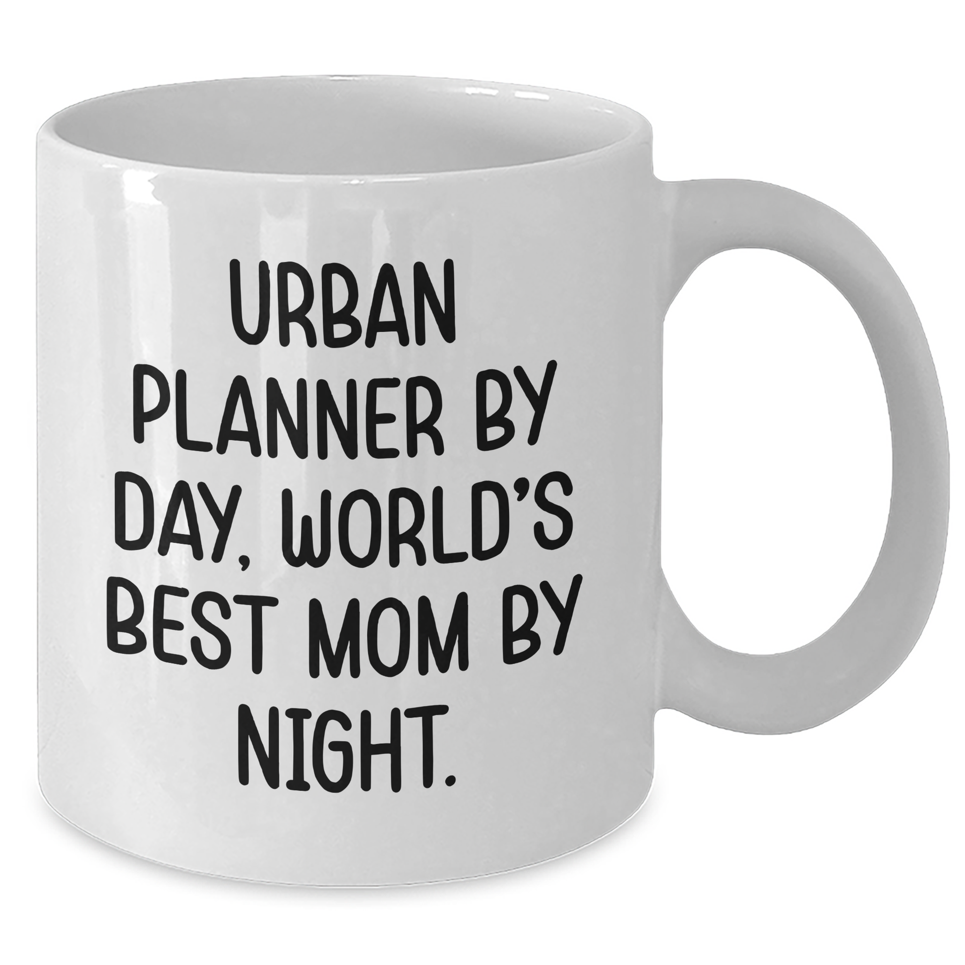 Urban Planner White Coffee Mug, Funny Quote Gifts from Mom for Dad on Father's Day, 11oz or 15oz Capacity, Ceramic, Microwave and Dishwasher Safe - Additional