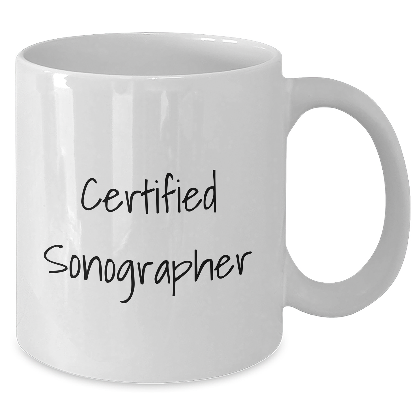 Funny Quote Sonographer Gifts from Mom, Inspirational White Coffee Mug for Her, 11oz or 15oz Capacity, Ideal Gift for Mother's Day - Additional