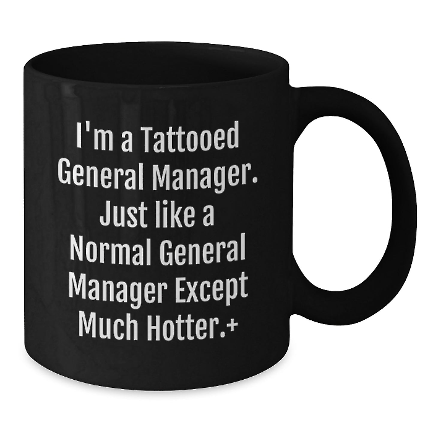 Funny General Manager Gifts for Him - Christmas Unique Office Mugs for General Manager Men from Friends and Family - Additional