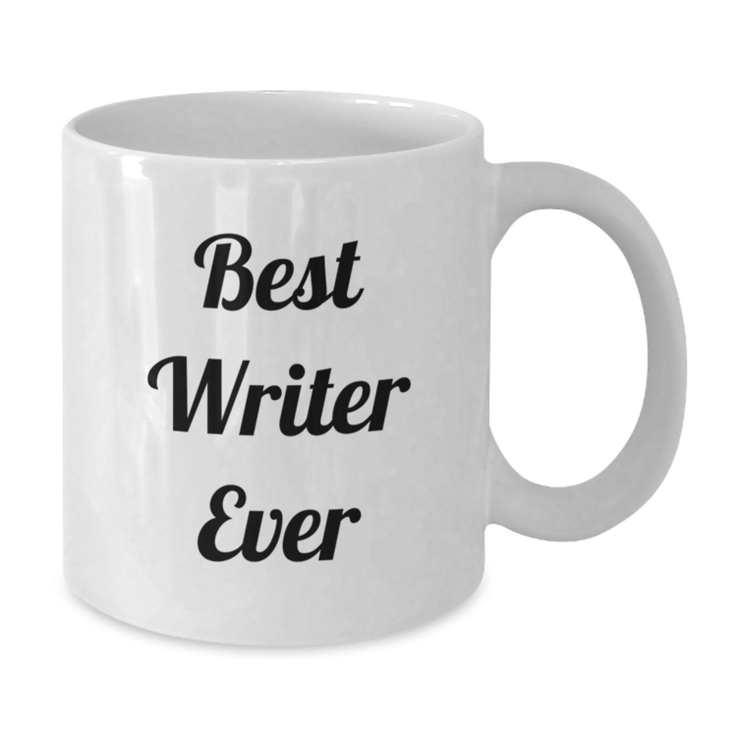Funny Writer Gifts from Friends for Graduation Unique Mugs Best Writer Ever, White Coffee Mug with Inspirational Quote - Additional