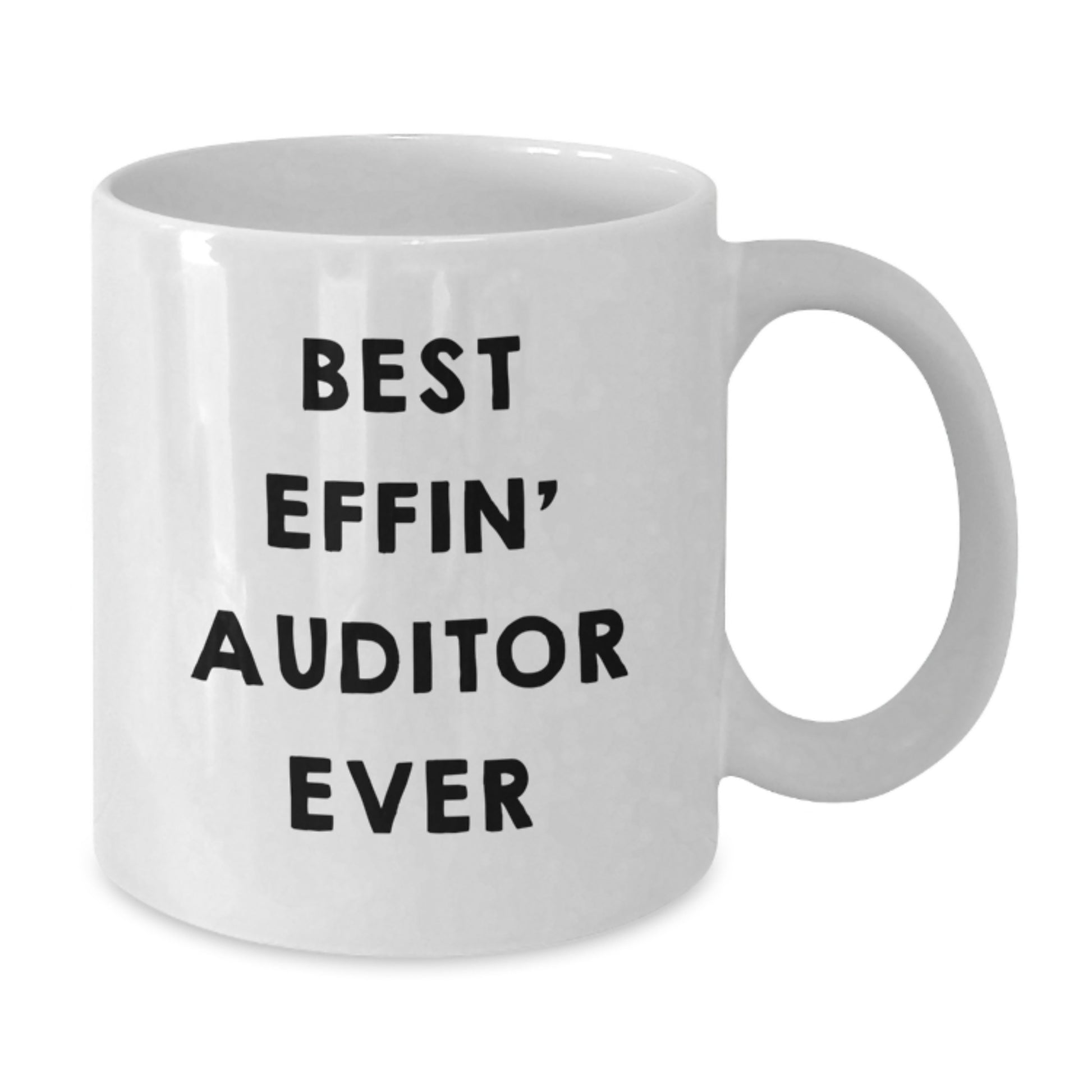 Funny Auditor Gifts for Men Women Friends Coworkers Family, Best Effin' Auditor Ever White Coffee Mug, Perfect Unique Christmas Unique Gifts from Men Women Friends Coworkers Family - Additional