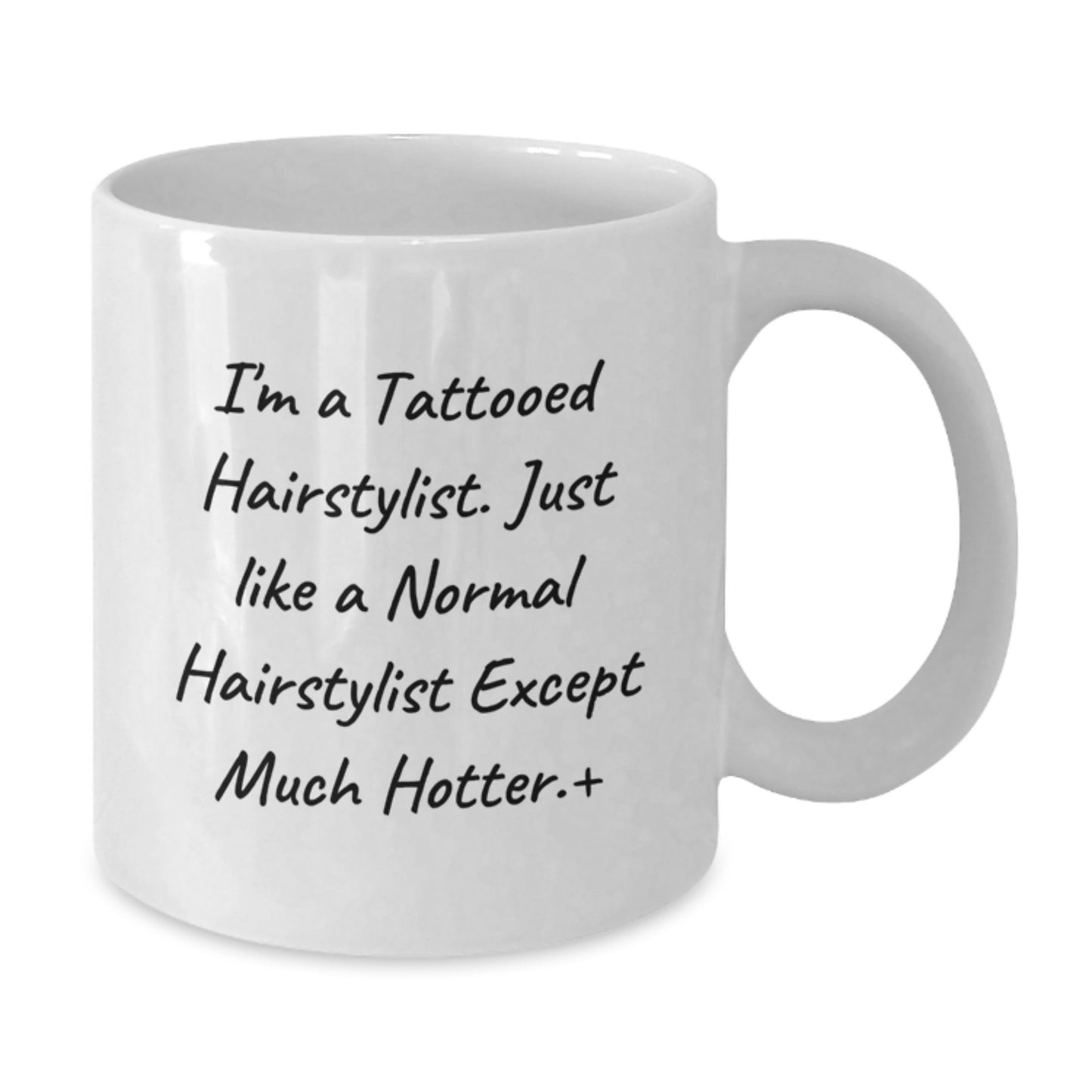 Funny Hairstylist White Coffee Mug Gifts from Friends for Christmas - Additional