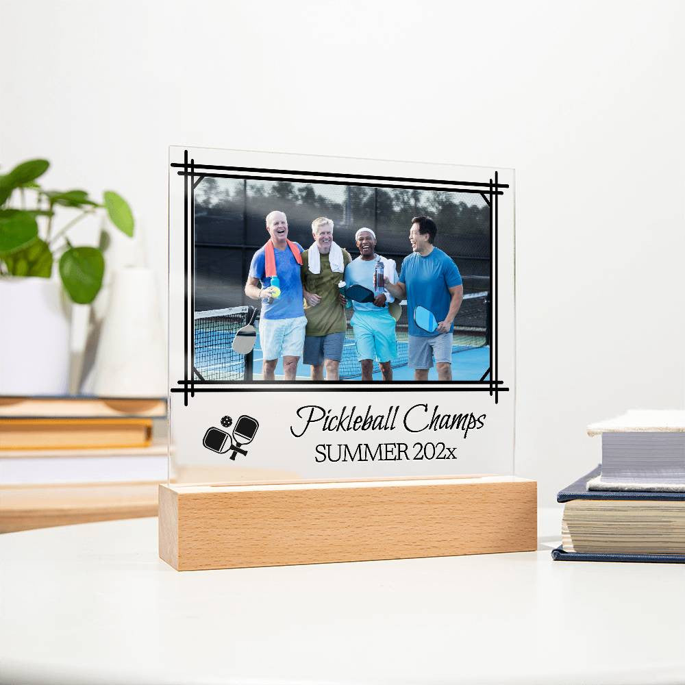Custom Pickle Ball Award Plaque