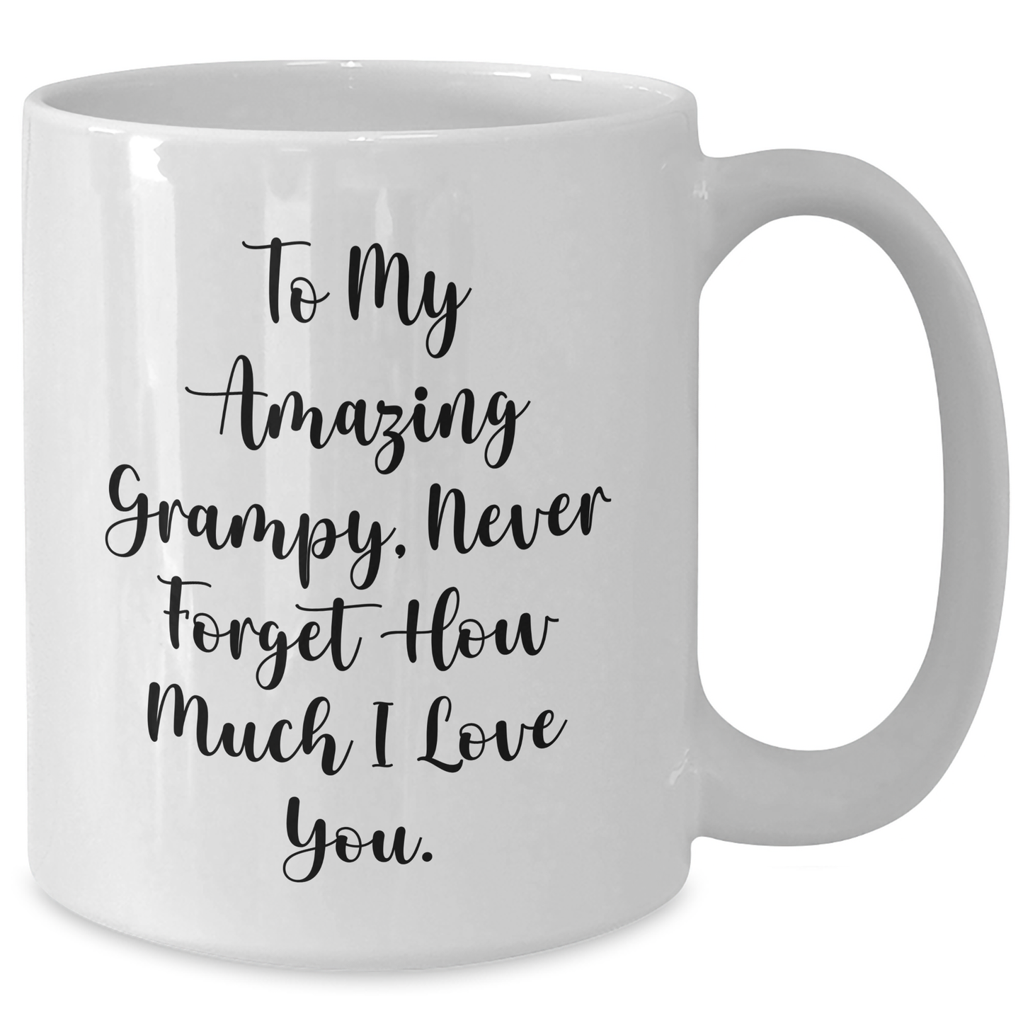 Funny Grampy White Coffee Mug Gifts from Men to My Amazing Grampy, Perfect for Mother's Day - Additional