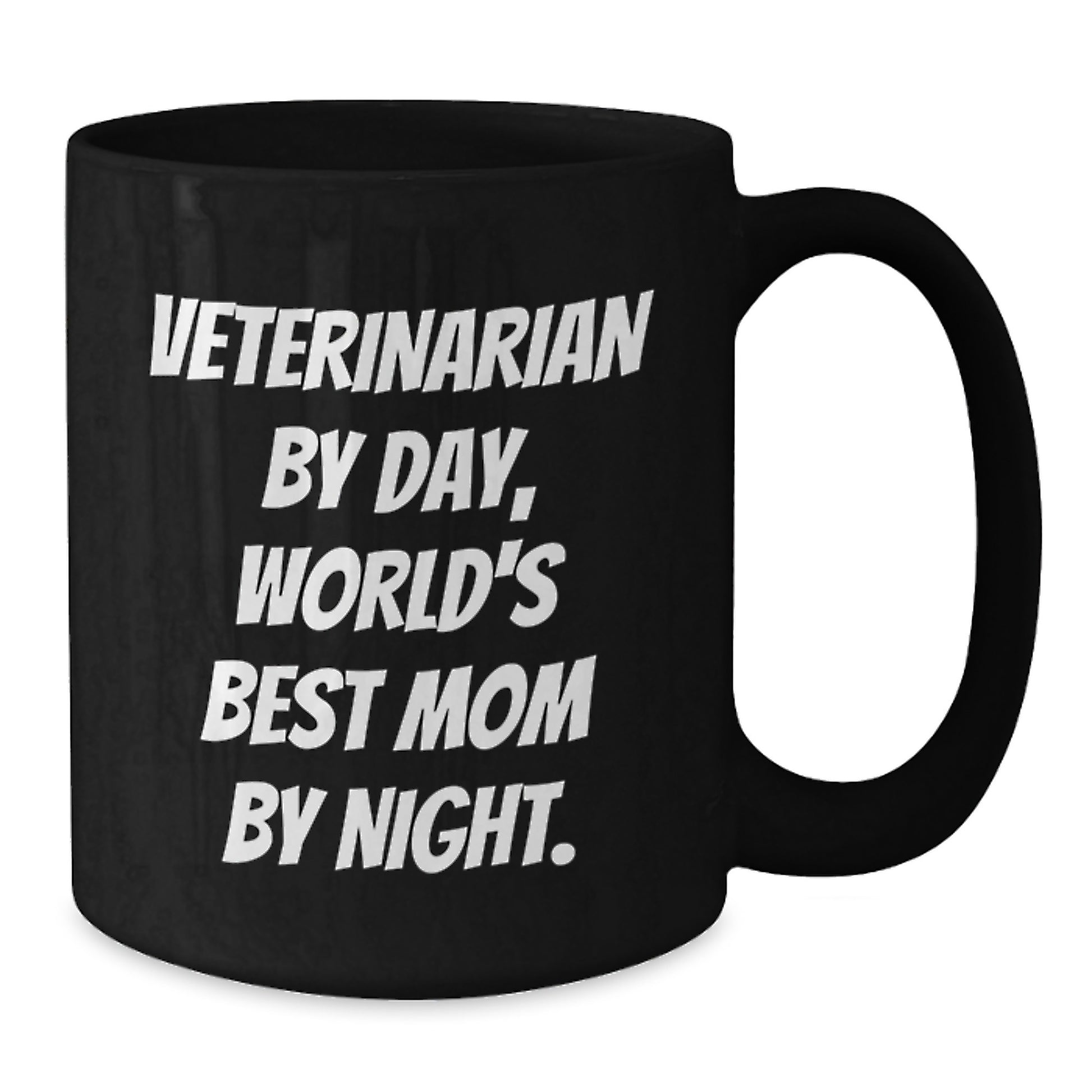 Veterinarian Gifts, Funny Quote, Black Coffee Mug, Graduation Unique Gifts from Family, Gifts for Veterinarian - Additional