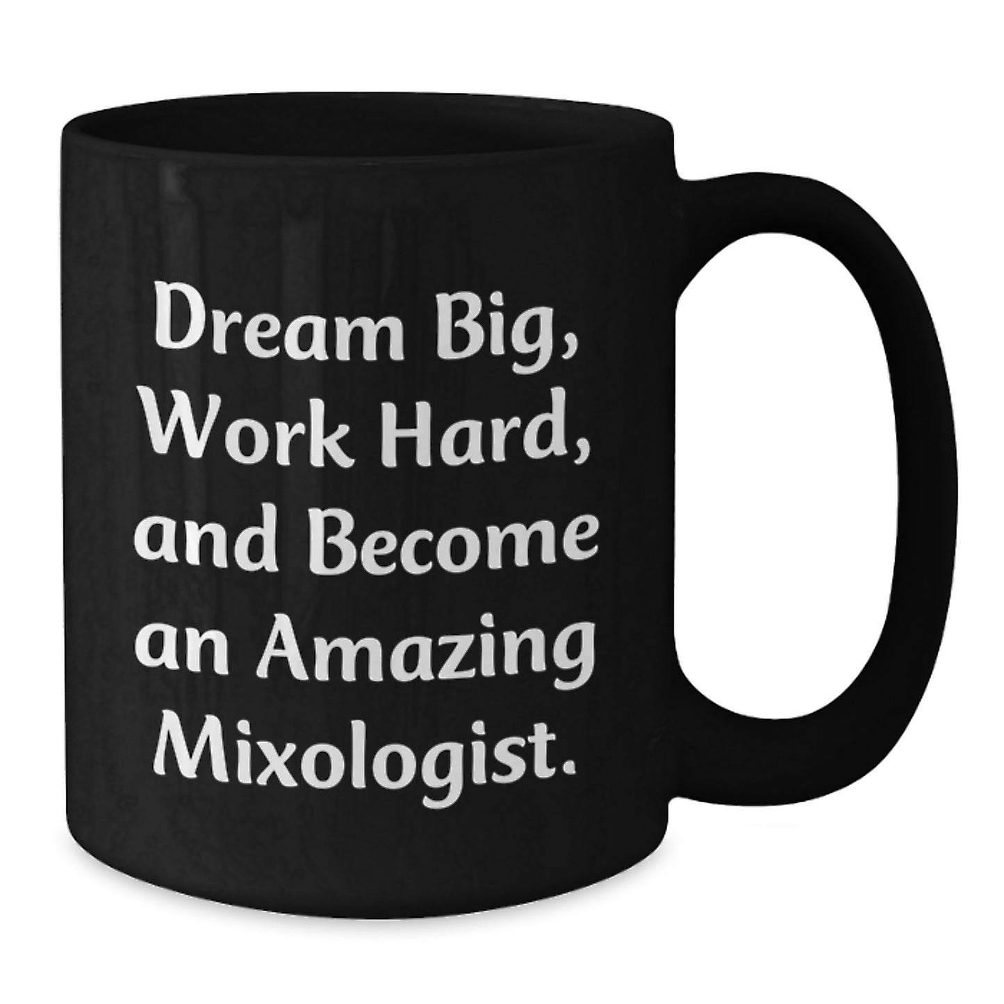 Mixologist Gifts for Him, Funny Quote Black Coffee Mug, Inspirational Mug Gifts from Friends for Men, Unique Christmas Unique Gifts - Additional