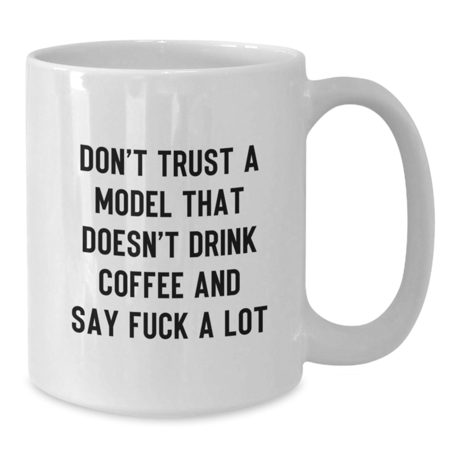 Funny Gifts from Friends, Unique White Coffee Mugs for Model Enthusiasts, Christmas Unique Gifts - Additional