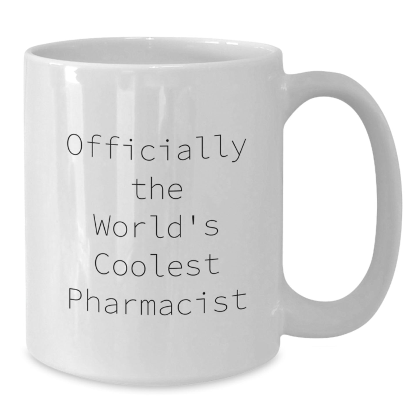 Funny Pharmacist Gifts from Men - Officially The World's Coolest Pharmacist White Coffee Mug Christmas Unique Presents for Friends Family Colleagues Coworkers - Additional