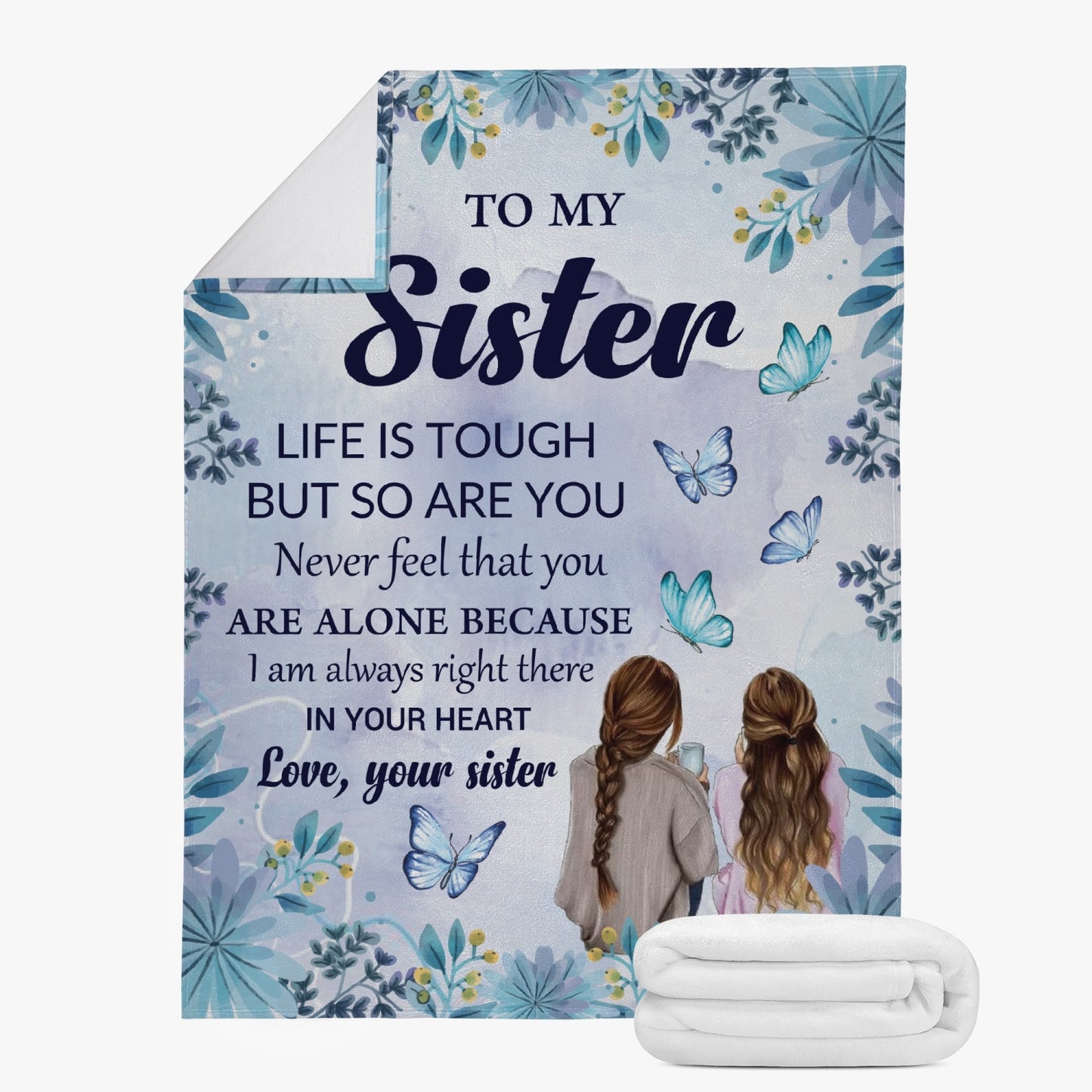 Sister Tough Fleece Blanket