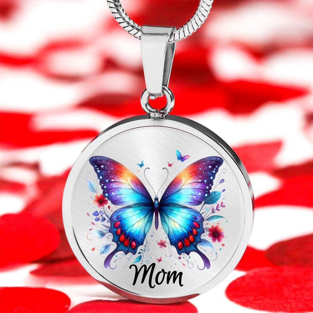 Abuela Butterfly Necklace