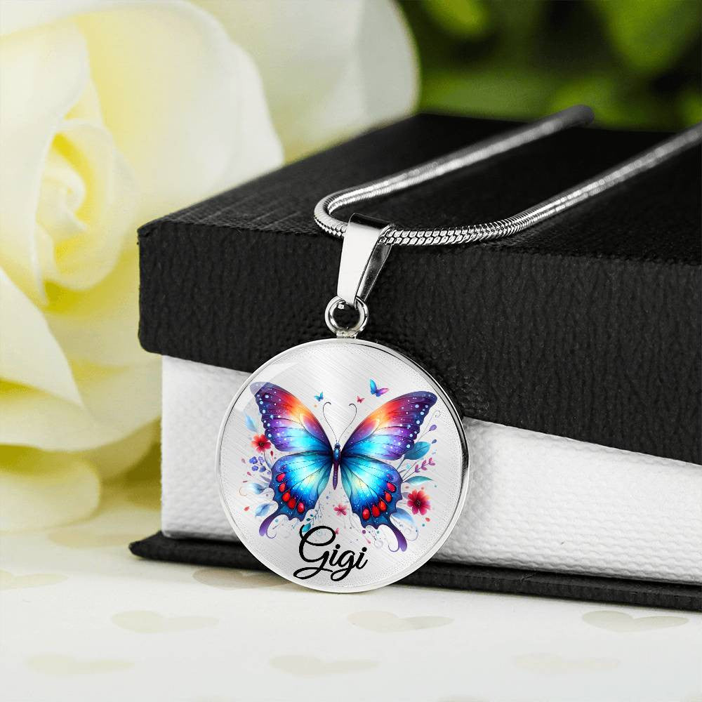 Abuela Butterfly Necklace