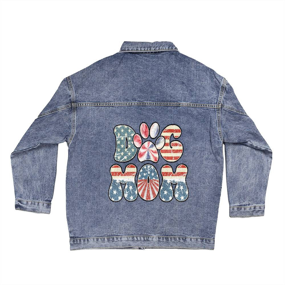 American Dog Lover Denim Jacket