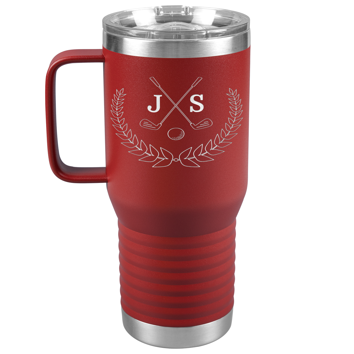 Personalized Golf Tumbler - Gift for Dad, Husband, Grandpa 20 oz