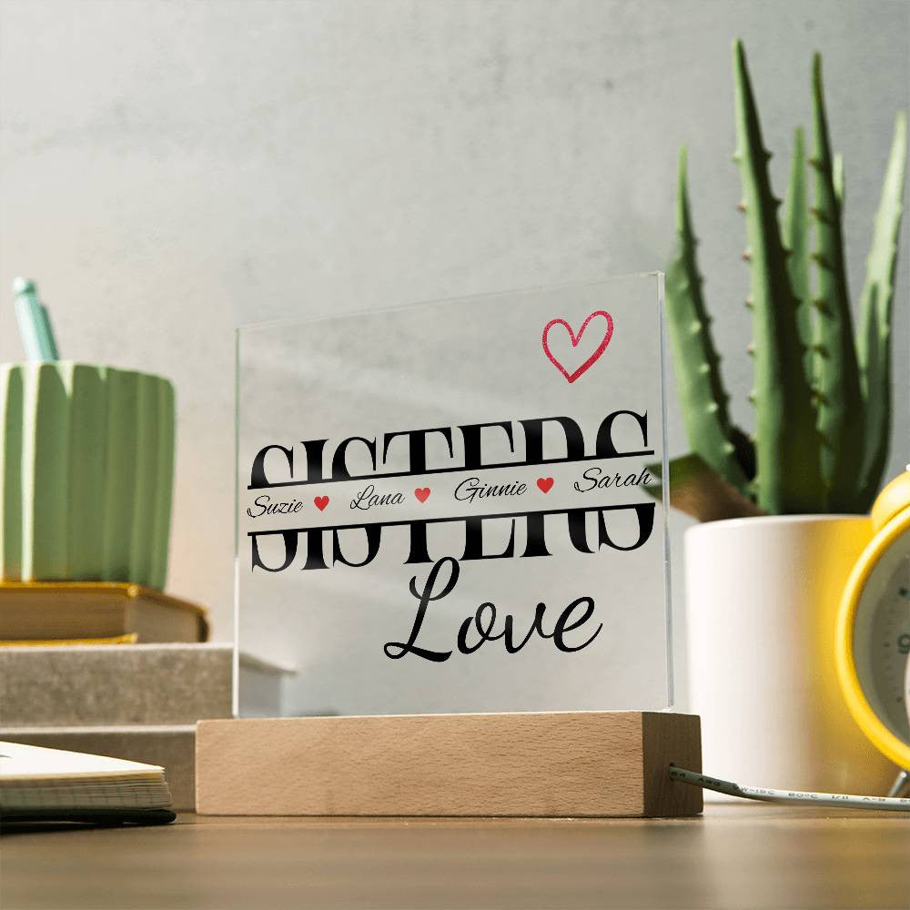 Personalized Sister Gift from Sister Plaque