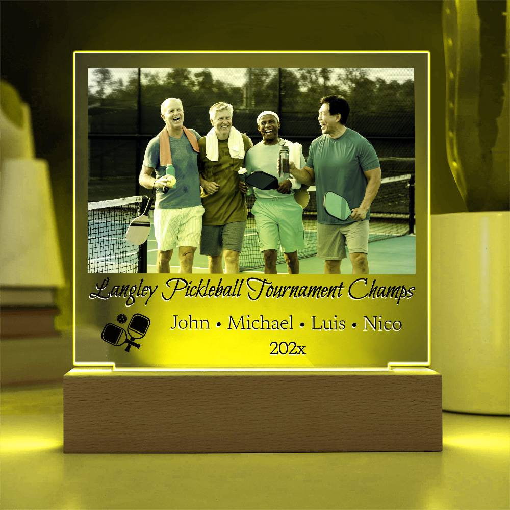 Custom Pickleball Appreciation Gift