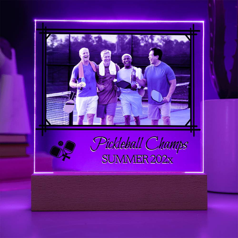 Custom Pickle Ball Award Plaque