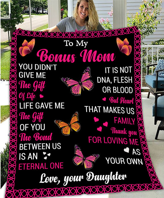 Bonus Mom Fleece Blanket