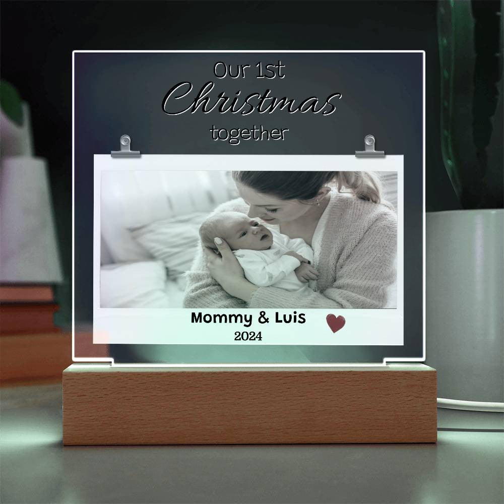 Personalized 1st Christmas New Mom Gift