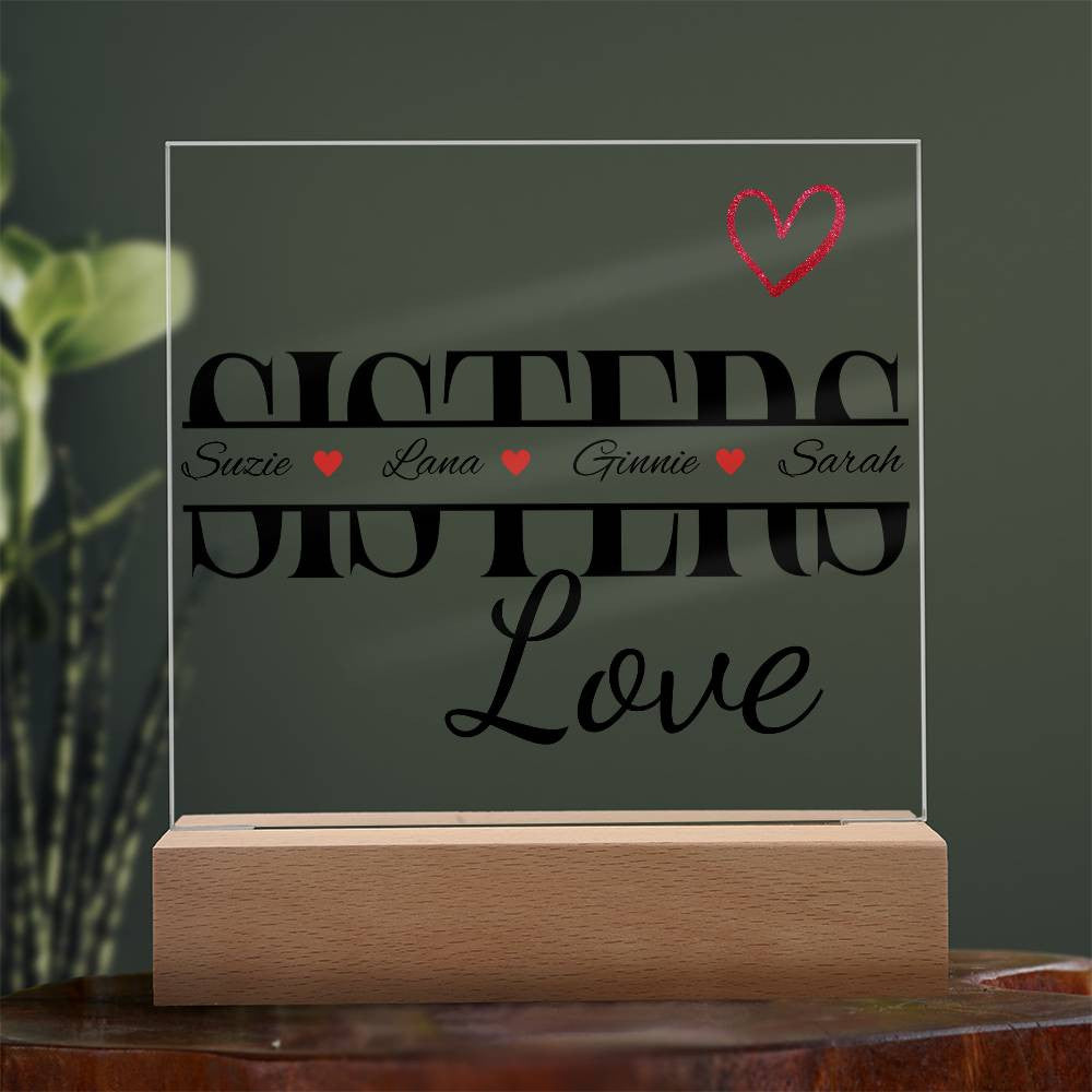 Personalized Sister Gift from Sister Plaque