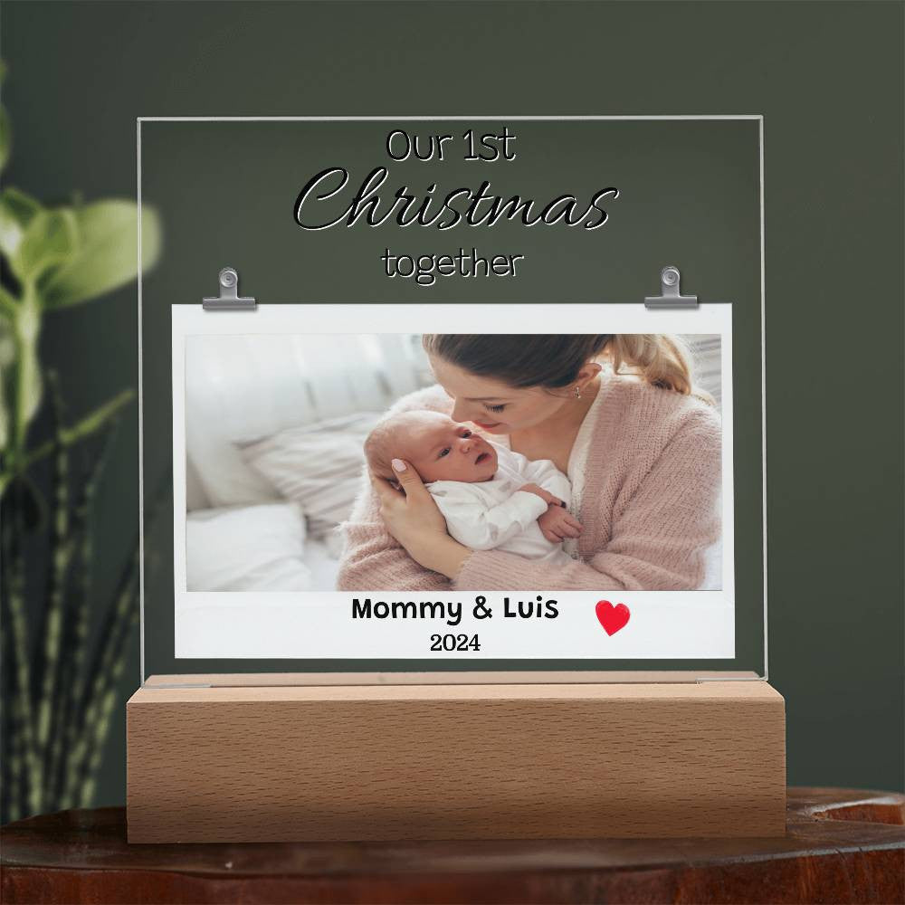 Personalized 1st Christmas New Mom Gift