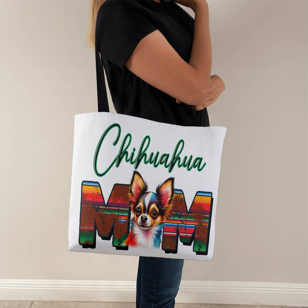 Custom Chihuahua Mom Tote Bag