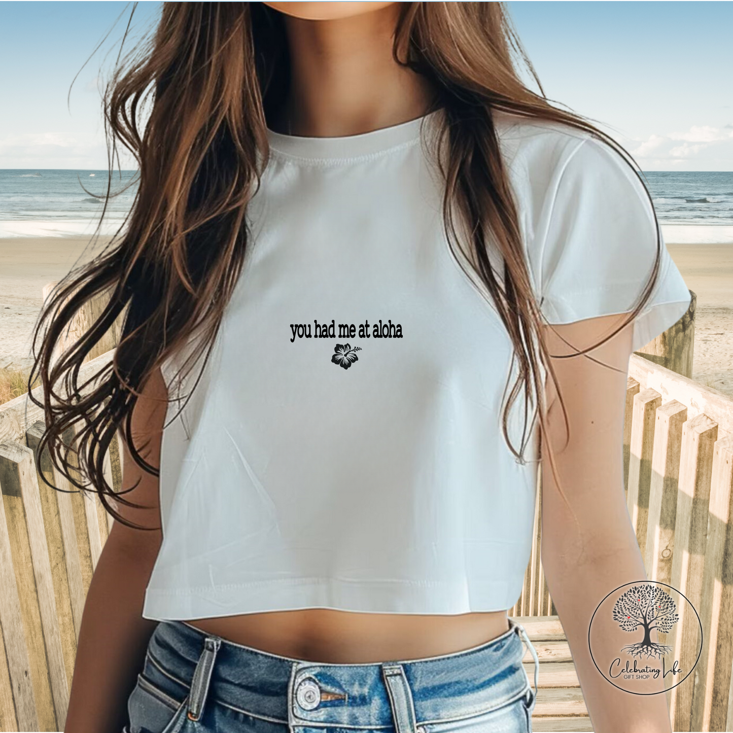 You Had Me at Aloha Baby Tee