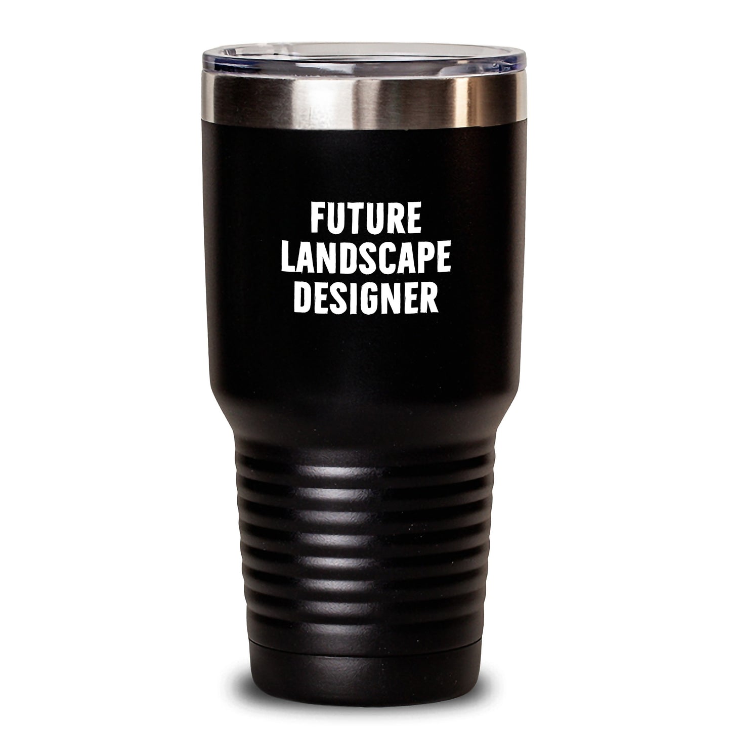 Future Landscape Designer Humor Gifts from Family and Friends - Funny Landscape Designer Tumbler, 20oz/30oz Stainless Steel - Main