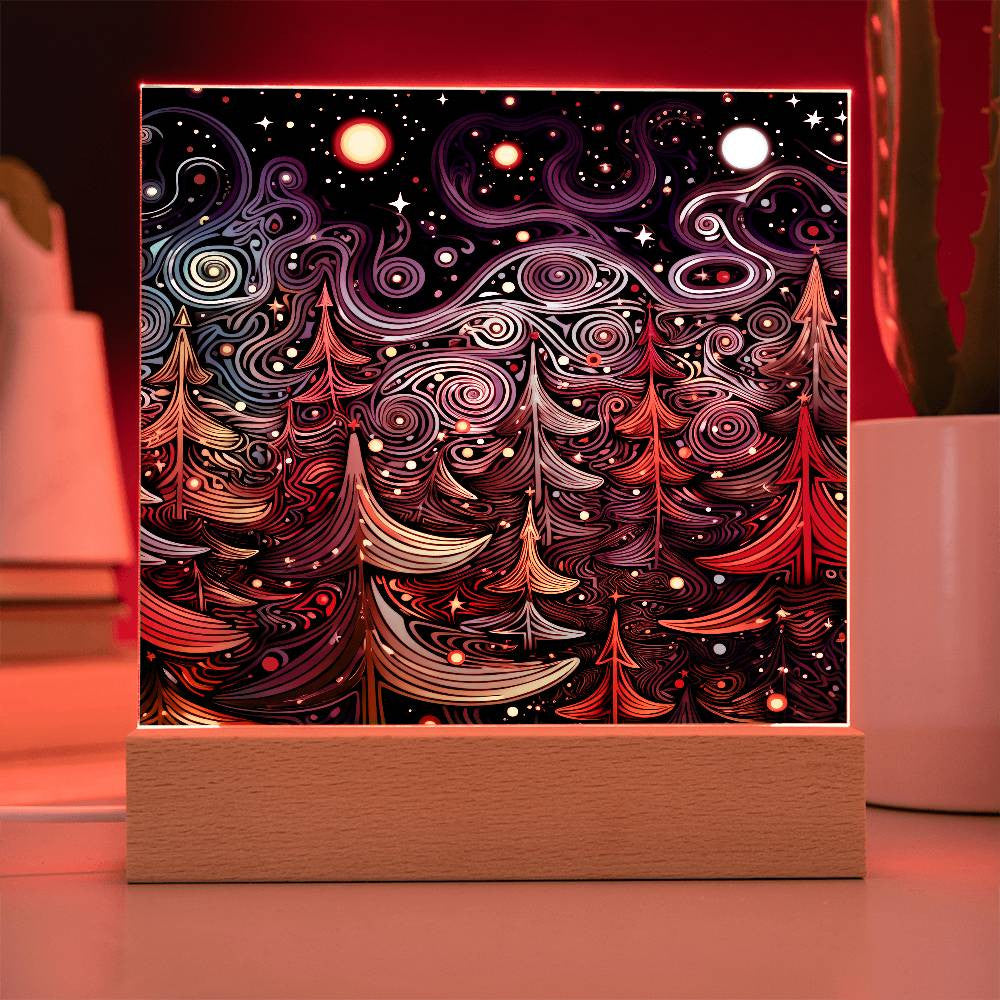 Abstract Christmas Tree Gift