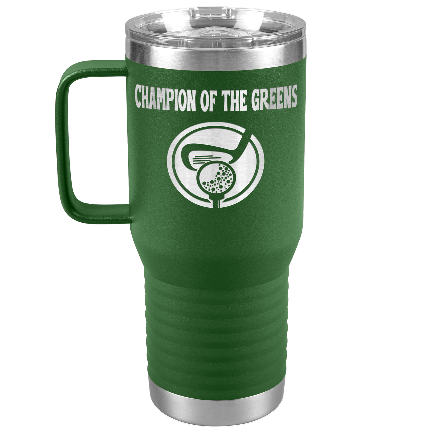 Champion of the Greens Tumbler Golf Lover Gift