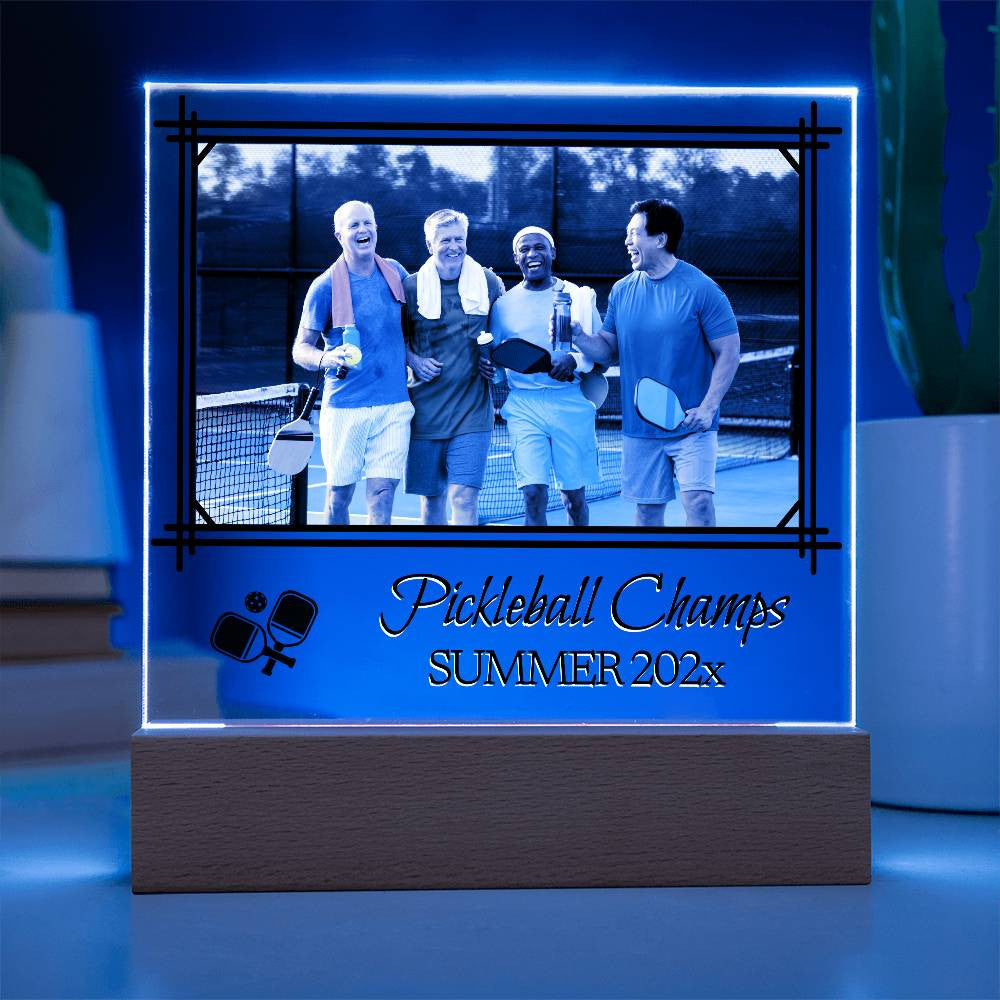 Custom Pickle Ball Award Plaque