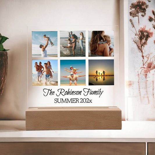 Custom Photo Collage LED Light