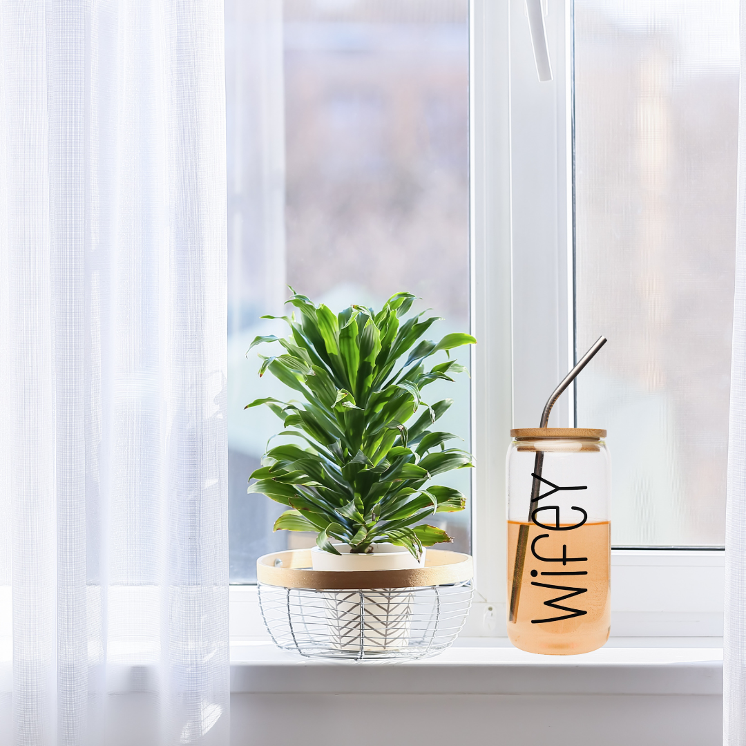 Wifey Tumbler with Bamboo Lid
