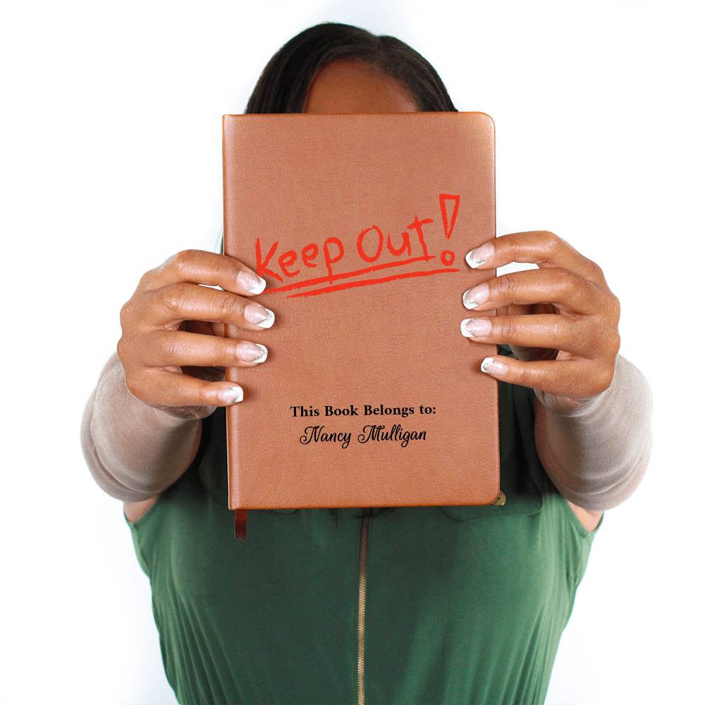 Personalized Keep Out Self Care Daily Journal