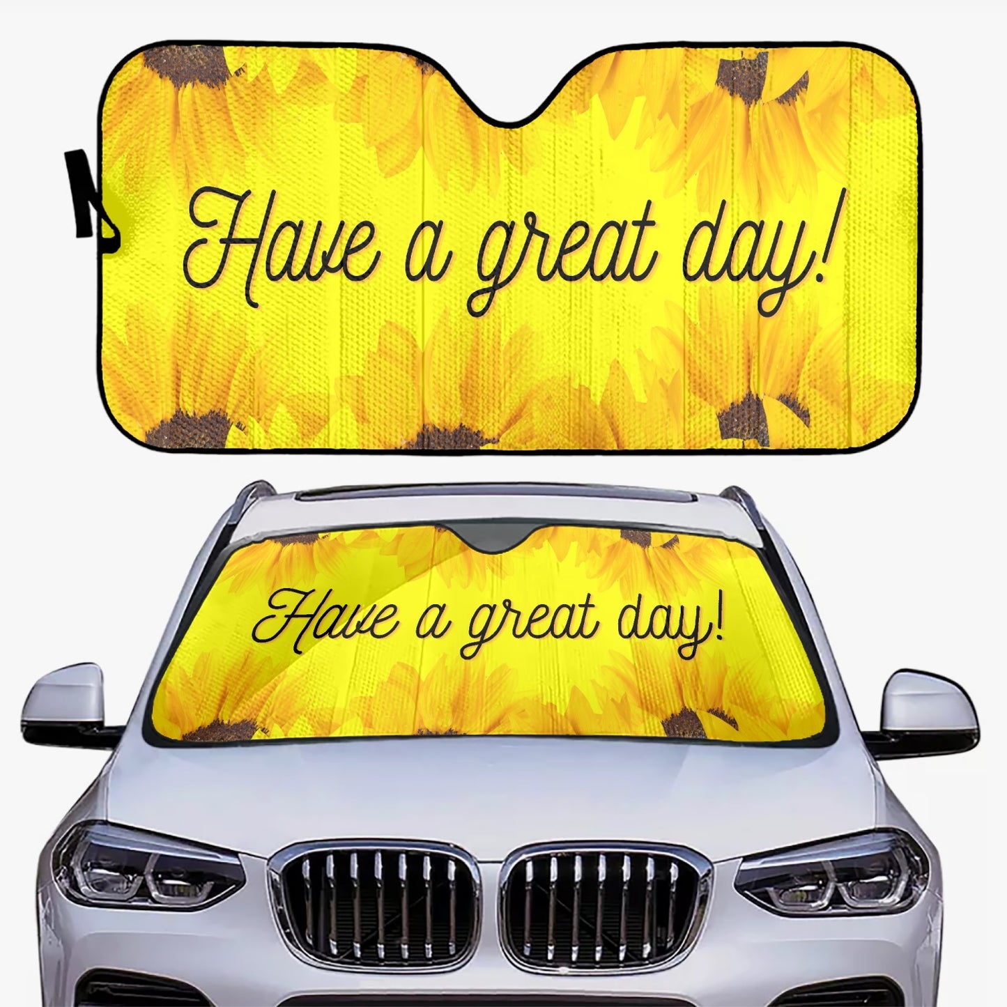 Sunflower Car Windshield Sun Shade