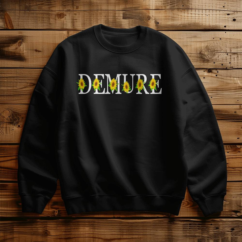 Very Demure Sunflower Sweatshirt