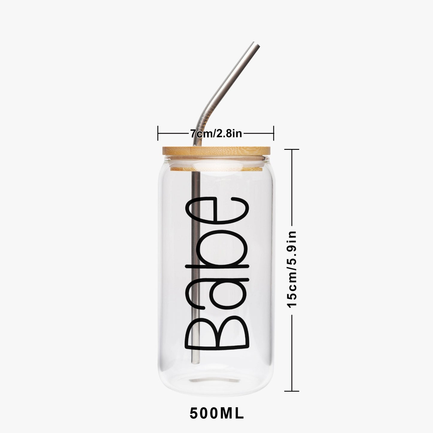 Babe Tumbler with Bamboo Lid