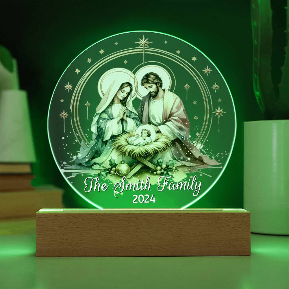 Christian Nativity Scene