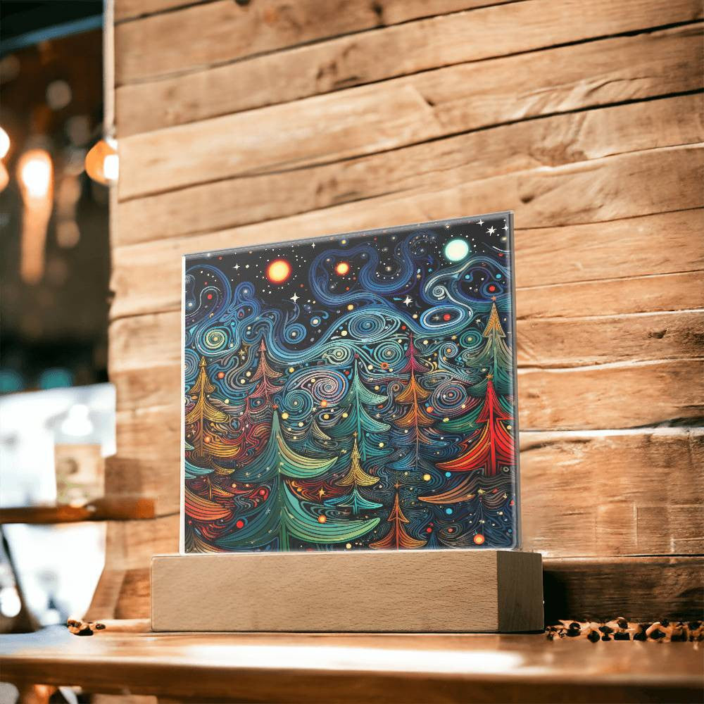 Abstract Christmas Tree Gift