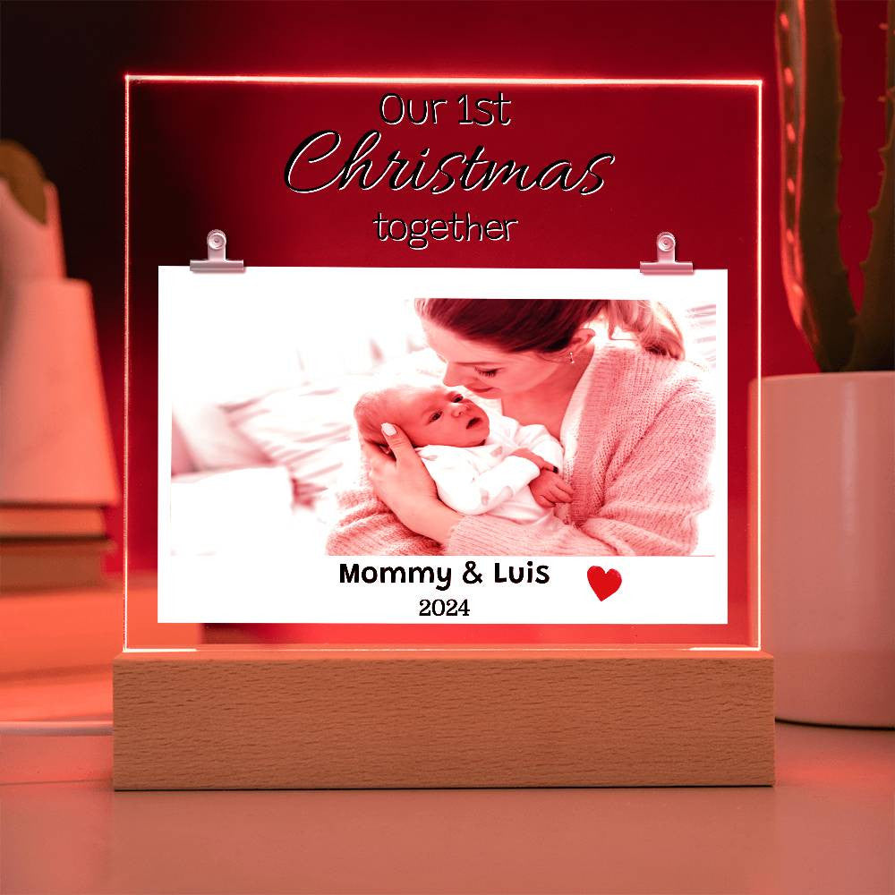 Personalized 1st Christmas New Mom Gift