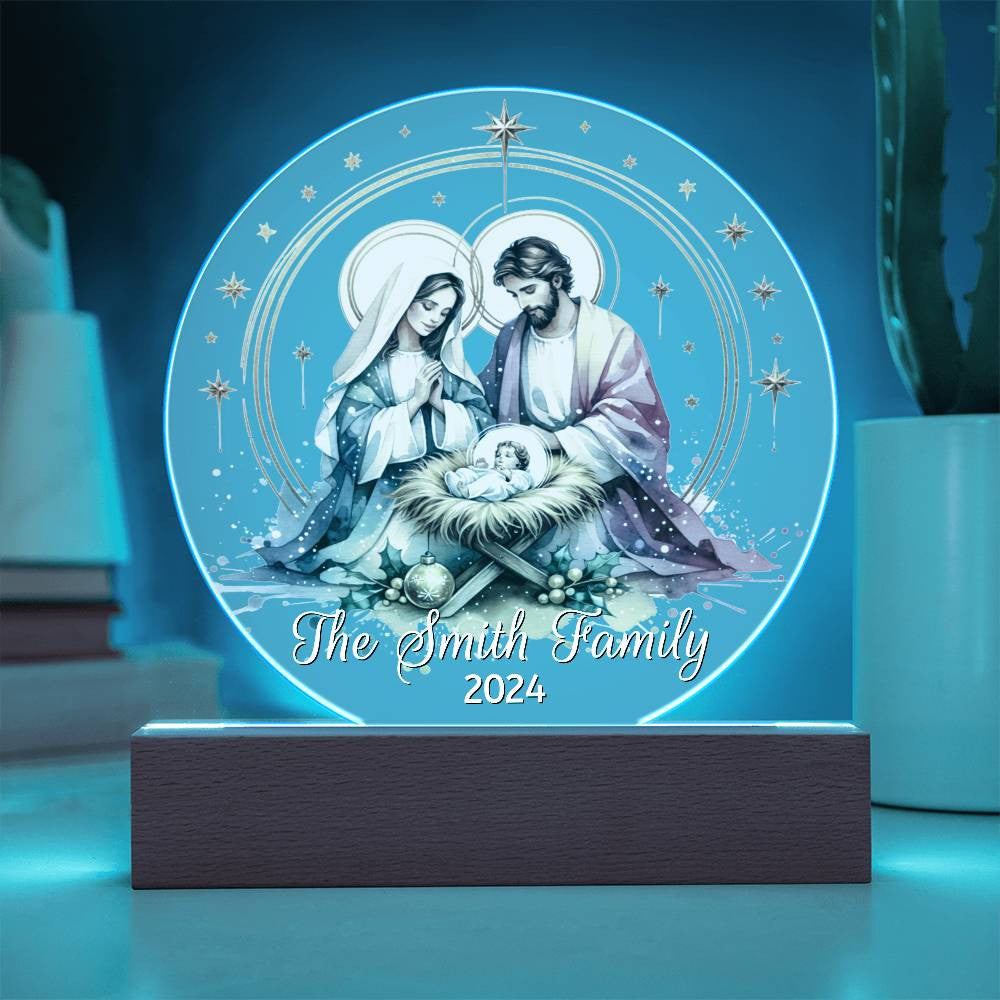Christian Nativity Scene