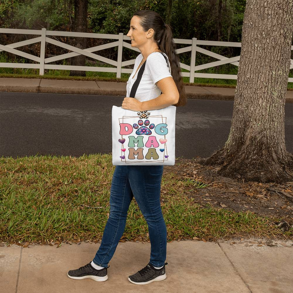 Boho Dog Mama Tote Bag