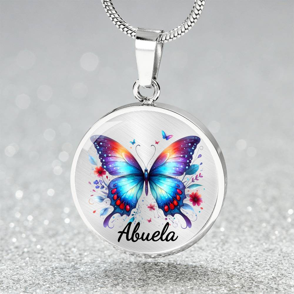 Abuela Butterfly Necklace