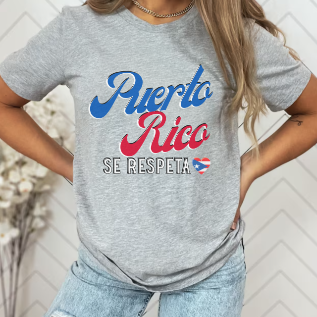 Camiseta Puerto Rico Se Respeta